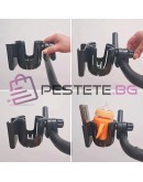 Поставка за чаша за количка с поставка за телефон